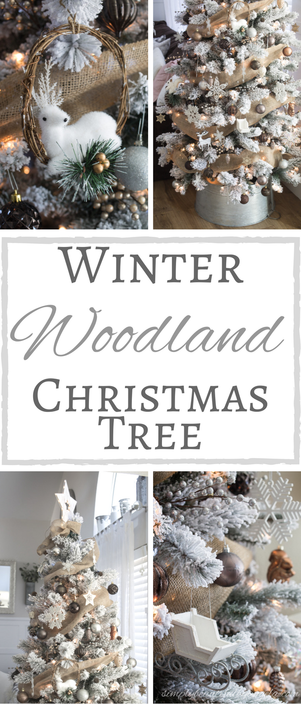 Winter Woodland Christmas Tree from Simply Beautiful by Angela