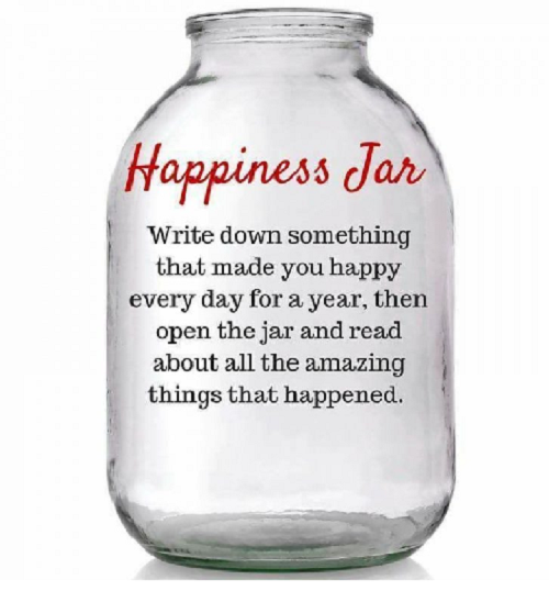 Keep a blessing a day in a jar! In 365 read them!