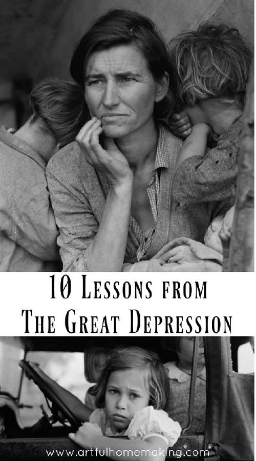 10 lessons from the Great Depression