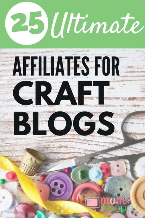 Craft blog affiliate programs
