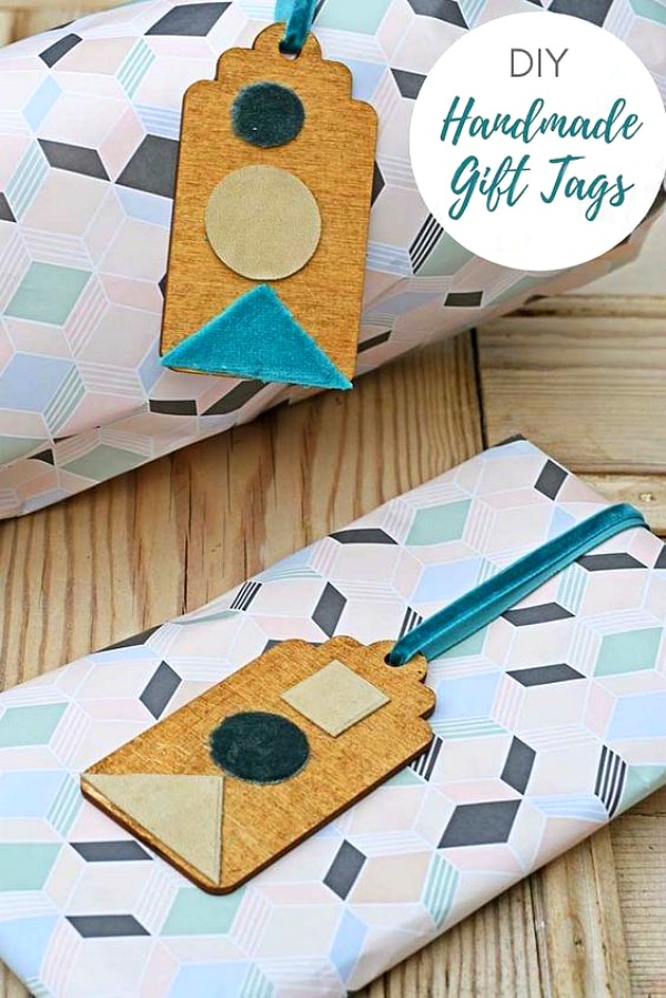 Handmade gift tags by Pillarbox Blue
