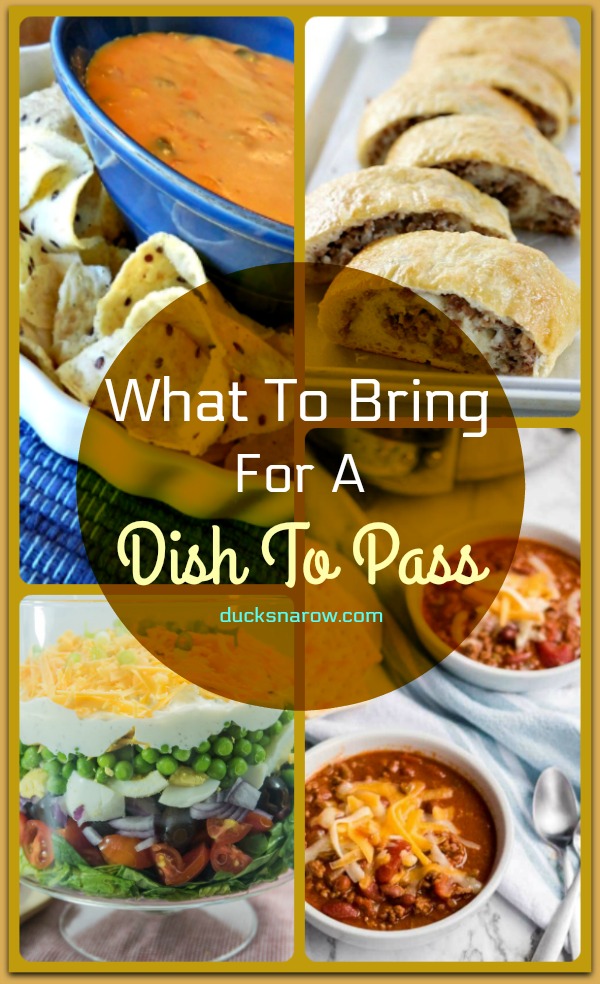 What to bring for a dish to pass #tips