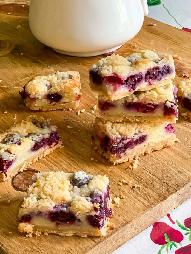 blackberry pie bars